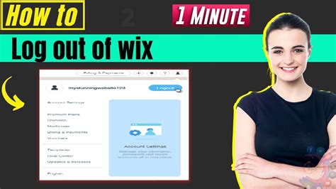 Signing Out of Your Wix Account 